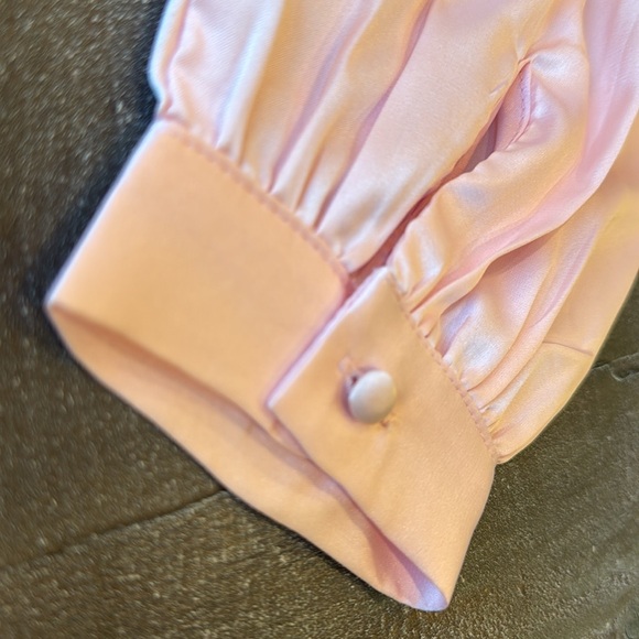 Sugarlips Avalon One Shoulder Waist Tie Satin Top size S Assymetrical - Picture 9 of 9